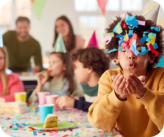 Kids active birthday event